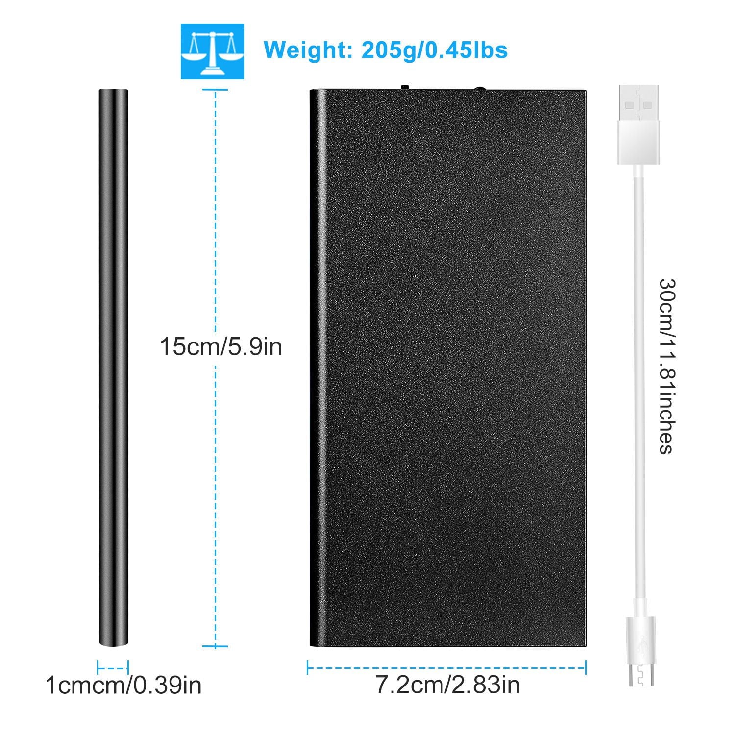 5V 2.1A Power Bank for Heated Vest  20000Mah Battery Pack for Heated Jacket Dual USB Power Bank for Heated Clothing Blanket Gloves for Men Women Black Hot Pink Rose Gold