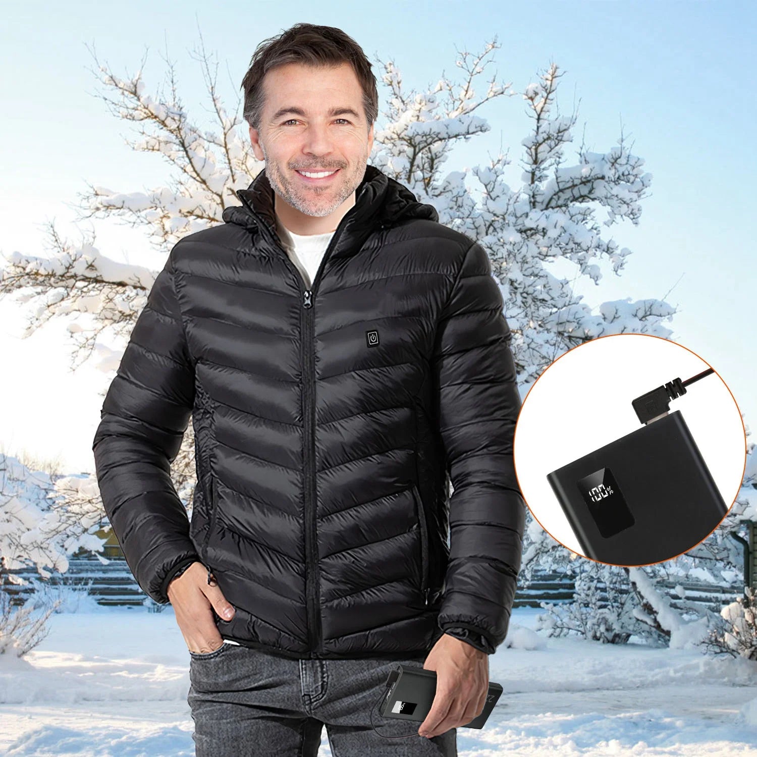 5V 2.1A Power Bank for Heated Vest  20000Mah Battery Pack for Heated Jacket Dual USB Power Bank for Heated Clothing Blanket Gloves for Men Women Black Hot Pink Rose Gold