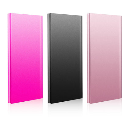 5V 2.1A Power Bank for Heated Vest  20000Mah Battery Pack for Heated Jacket Dual USB Power Bank for Heated Clothing Blanket Gloves for Men Women Black Hot Pink Rose Gold