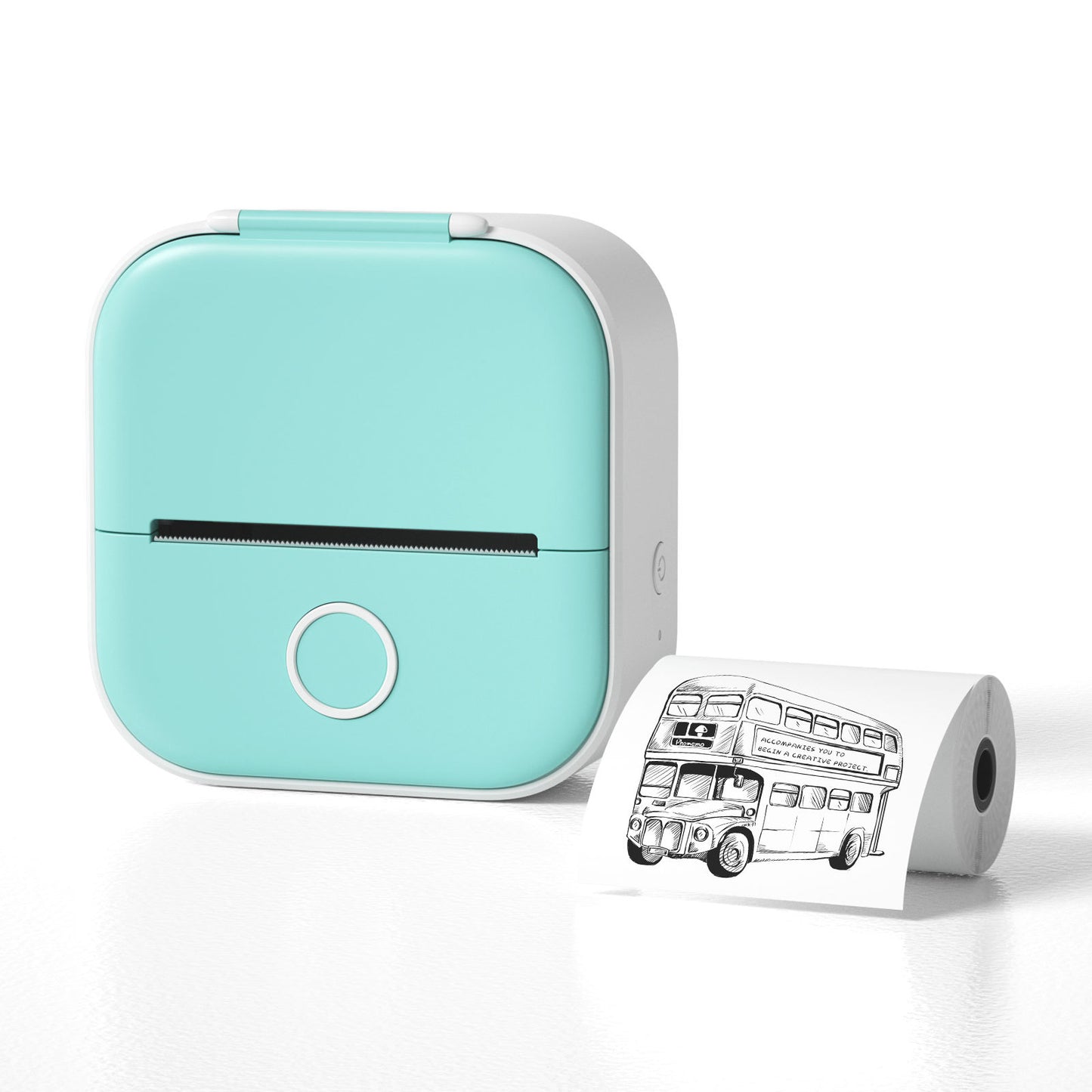 Portable Mini Thermal Label Printer Home Photo Printer Student Wrong Question Printer Bluetooth-Compatible Mini Label Printer Price Tag